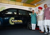 Nitin Gadkari launches world's first ethanol-run Toyota Innova