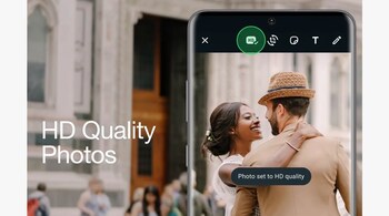 WhatsApp users can now send 'HD' photos