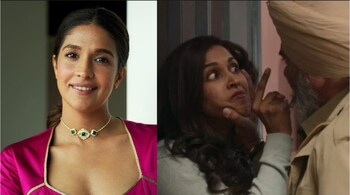 Harleen Sethi; in a still from 'Kohrra'.