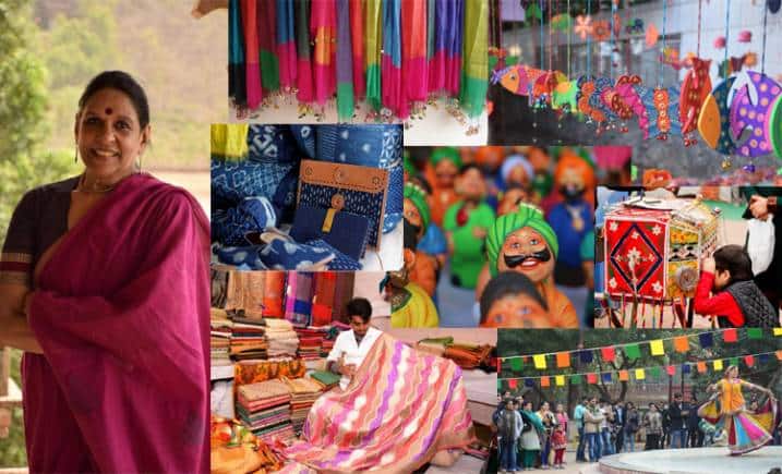 Jaya Jaitly, founder of Dastkari Haat Samiti