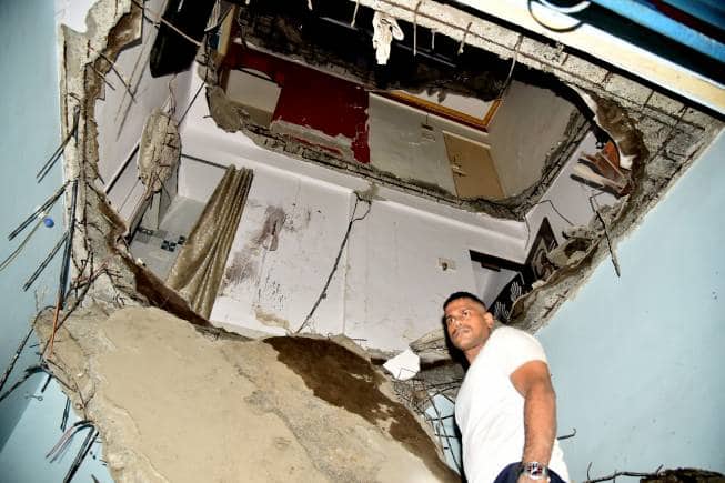 One killed, three hurt as building slab collapses in Navi Mumbai ...