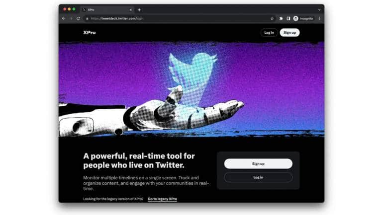 Rebranding Continues: TweetDeck is now 'XPro' - Vimarsana News