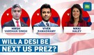 Hirsh Vardhan Singh, Vivek Ramaswamy, Nikki Haley: Know the Indian-origin candidates for US President elections