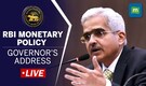 LIVE: RBI Governor Shaktikanta Das | Repo rate unchanged at 6.5%