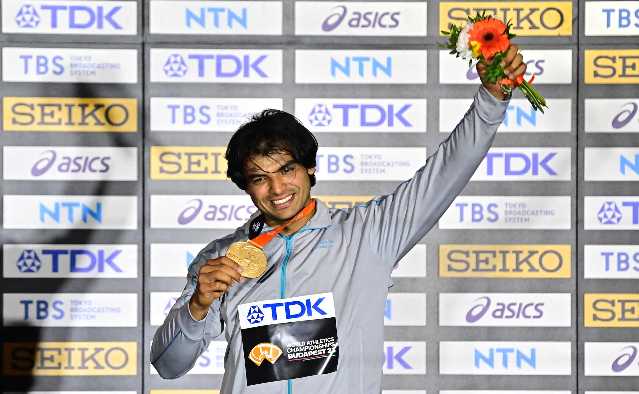 Historic gold medal in Javelin throw: Neeraj Chopra made history by winning the gold medal in the men's javelin throw event at the World Athletics Championships held in Budapest, Hungary. He became the first-ever Indian athlete to achieve this feat, marking a significant milestone for Indian athletics. (Image: Reuters)