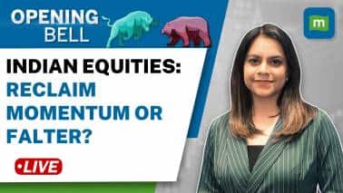 Live: Indian equity markets poised for tepid start; rekindled concerns over inflation | Opening Bell