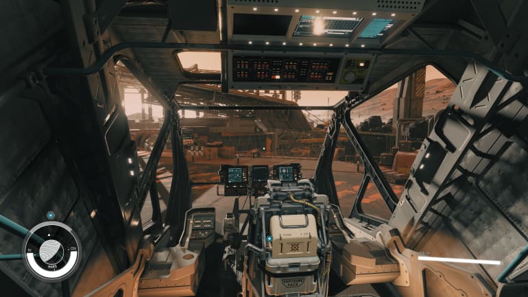Screengrabs from Starfield captured on Xbox Series X