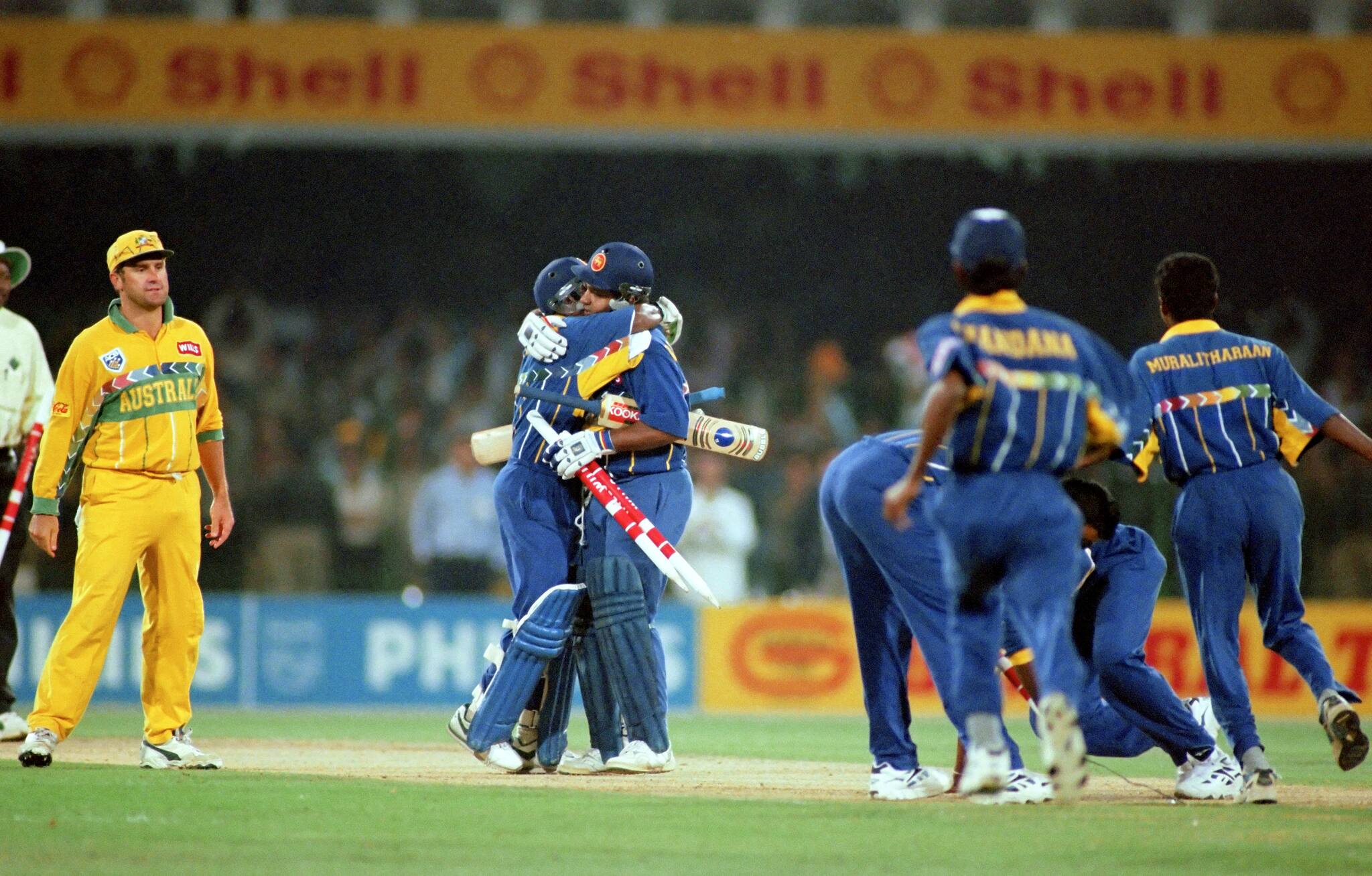 Sri Lanka defeated Australia and lifted the ODI World Cup under the captaincy of Arjun Ranatunga in 1996. (Image: ICC)