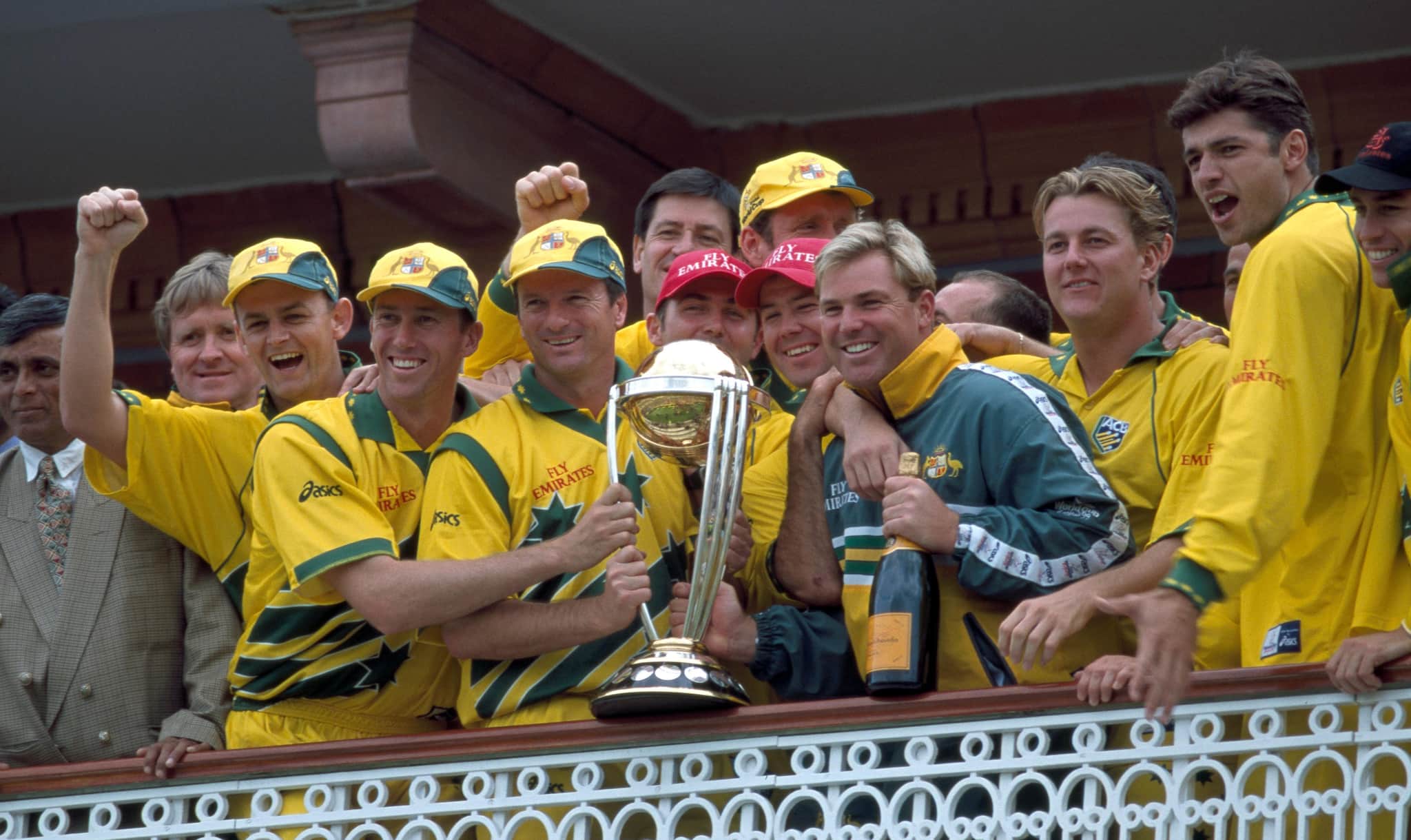 Australia beat Pakistan at Lord’s to win the 1999 Cricket World Cup under the captaincy of Steve Waugh. (Image: ICC)