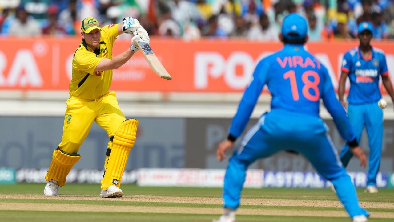 Both teams now head into the one-day World Cup, hosted by India and starting October 5 in Ahmedabad with defending champions England taking on 2019 runner-up New Zealand. Five-time champion Australia will take on two-time champion India in Chennai on October 8. (Image: AP)