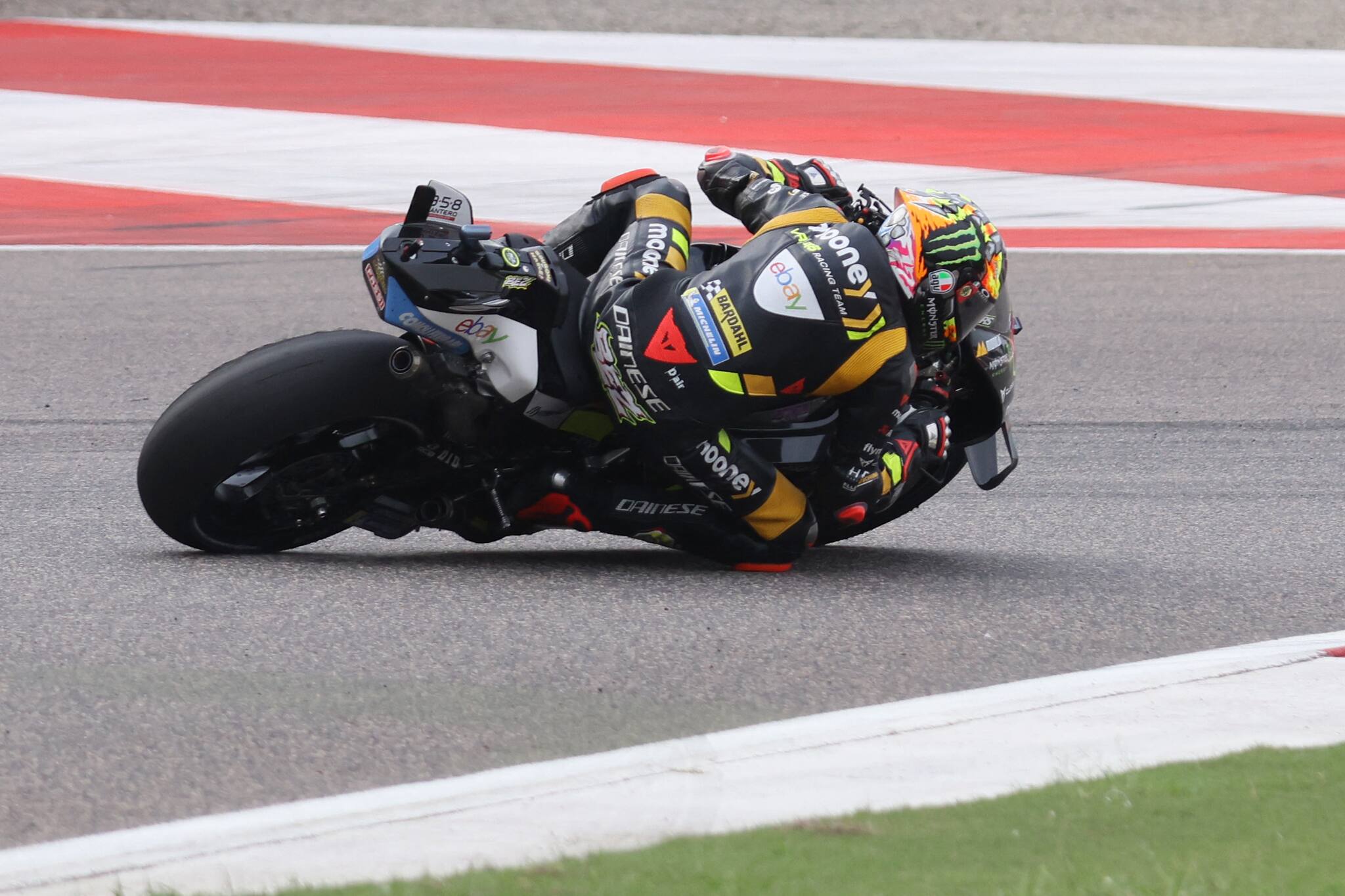 Podium Finishers: Despite an earlier collision with his teammate Luca Marini, Bezzecchi managed to secure a fifth-place finish. Jorge Martin, who won the sprint race on Saturday, took second place, and Fabio Quartararo of Yamaha completed the podium in third place. (Image: Reuters)
