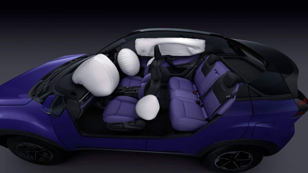 The new accent line, which is not accentuated in a different hue, and the new alloy wheels are the main alterations to the profile. The reverse light has been relocated to the bumper, and the Nexon now features a full-width LED light bar at the back with the Tata Motors logo in the centre. The bumper, which now has a false skid plate, also houses the number plate. The Nexon facelift has the same 208mm of ground clearance as the original model. The new accent line, which is not accentuated in a different hue, and the new alloy wheels are the main alterations to the profile. The reverse light has been relocated to the bumper, and the Nexon now features a full-width LED light bar at the back with the Tata Motors logo in the centre. The bumper, which now has a false skid plate, also houses the number plate. The Nexon facelift has the same 208mm of ground clearance as the original model.