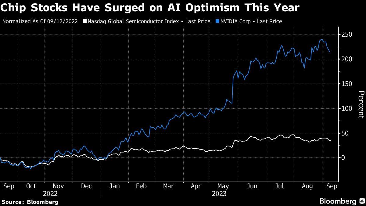 Chip Stocks Have Surged on AI Optimism This Year