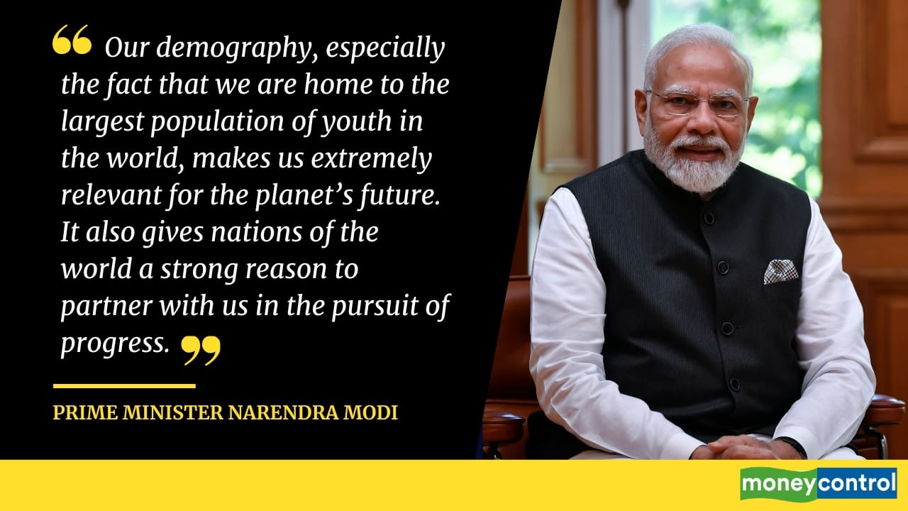 “Our demography, especially the fact that we are home to the largest population of youth in the world, makes us extremely relevant for the planet’s future. It also gives nations of the world a strong reason to partner with us in the pursuit of progress.”