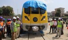 Three Metro train cars arrive in Indore, trial run in September