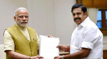 File photo of PM Modi and Palaniswami