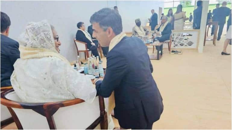 'Such a gentleman': Pic of Rishi Sunak engaged in conversation with Sheikh Hasina at G20 is viral - Vimarsana News