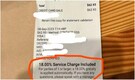US restaurant charges 18% service charge for party of 1. Internet has a lot to say