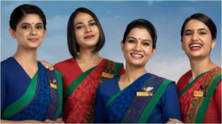 Air India unveils new uniforms for its cockpit & cabin crew, designed by  Manish Malhotra