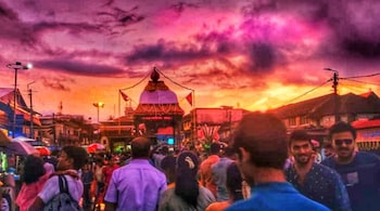 Krishna Janmashtami celebrations in Udipi, Karnataka, in 2022. (Photo by Krishna Kumar Karthik (Dharwad) via Wikimedia Commons 4.0)