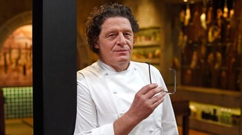 Chef Marco Pierre White loves the calm of the mornings.