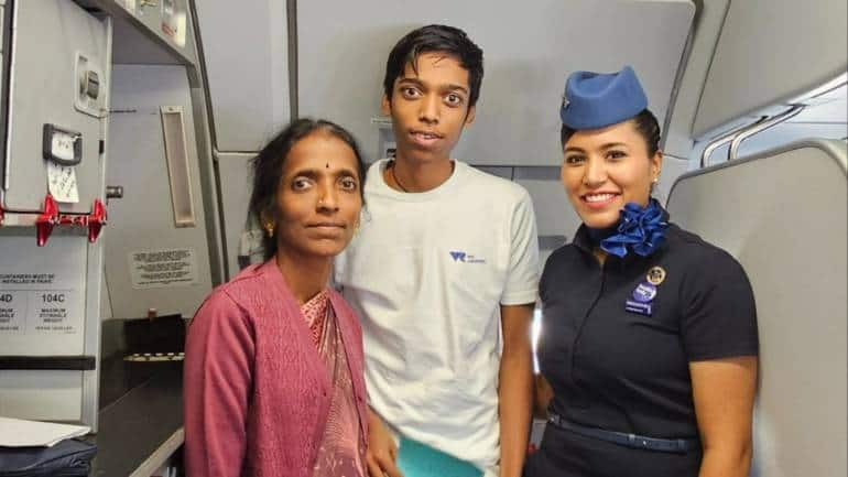 Indigo crew shares a sweet note with Praggnanandhaa: 'You are our pride of nation' - Vimarsana News
