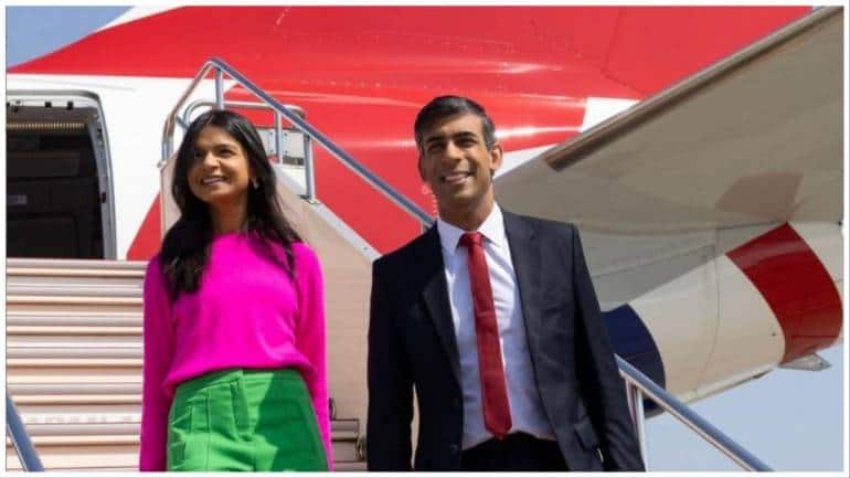 Best Moments From Rishi Sunak And Akshata Murty's Visit To India For 