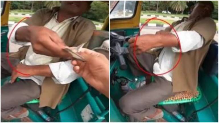 On camera, Bengaluru auto driver cheats Bangladeshi vlogger. Video helps cop nab him - Vimarsana News