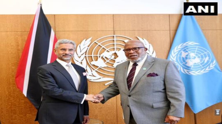 Jaishankar meets UNGA President Dennis Francis