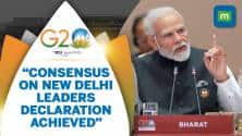 PM Modi Announces Adoption Of 'New Delhi Leaders' Declaration' At G20 Summit