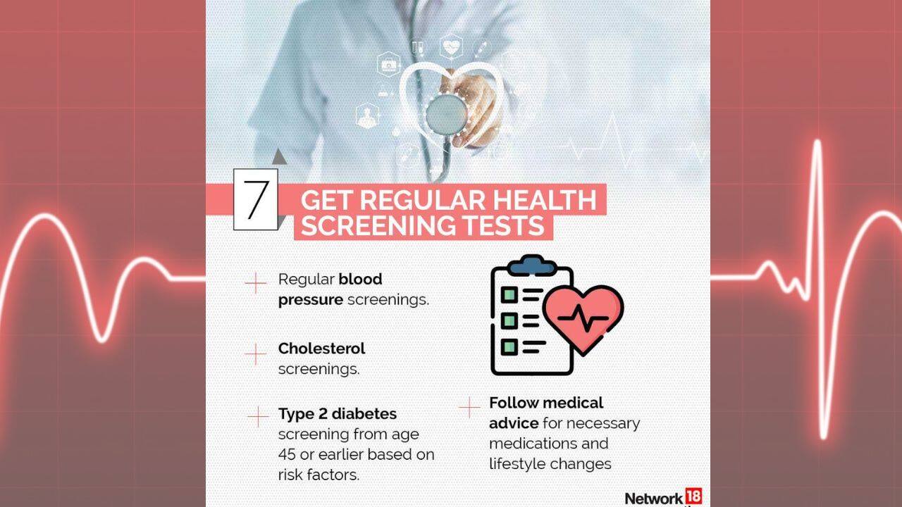 Follow medical advice for necessary medications and lifestyle changes. (Image: News18 creative)