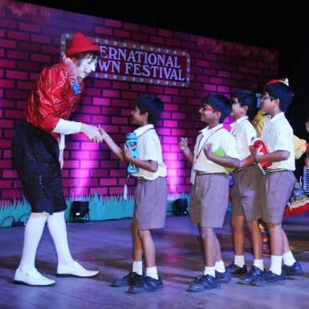 Heart warming interactions with children at the festival