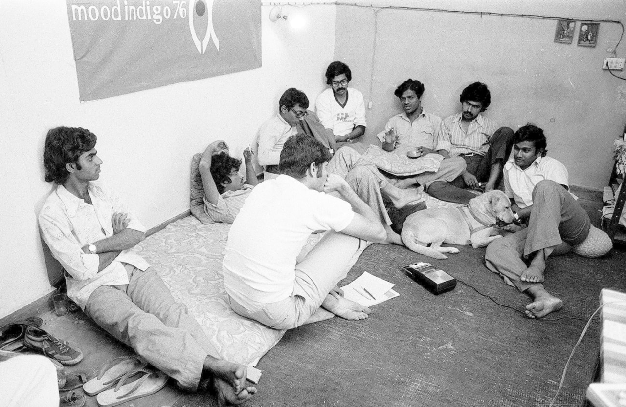 IIT-B students at the annual festival Mood Indigo 1976 (Photo courtesy: IIT Bombay)