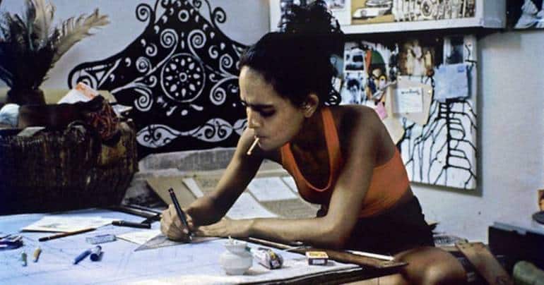 Arundhati Roy in a still from 'In Which Annie Gives Those Ones' (1989).