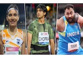 The Indian track and field contingent at Asian Games 2023