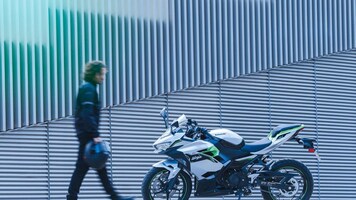 In pics: Kawasaki unveils Ninja e-1 and Z e-1 electric motorcycles for European markets