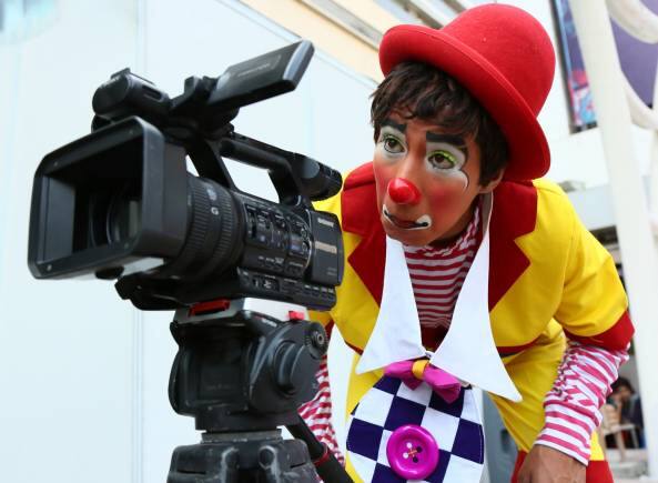 Lights, camera, action for International Clown Festival