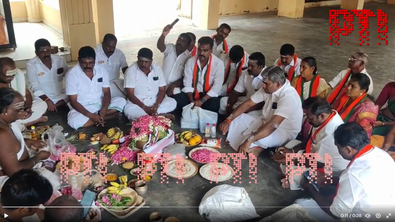 Special 'Ayush Homam' performed for PM Modi in Rameshwaram, Tamil Nadu on his 73rd birthday. (Image: PTI)