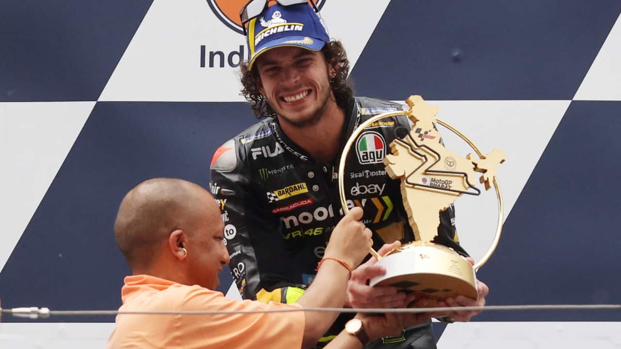 MotoGP : Marco Bezzecchi remporte le Grand Prix d'Inde ()