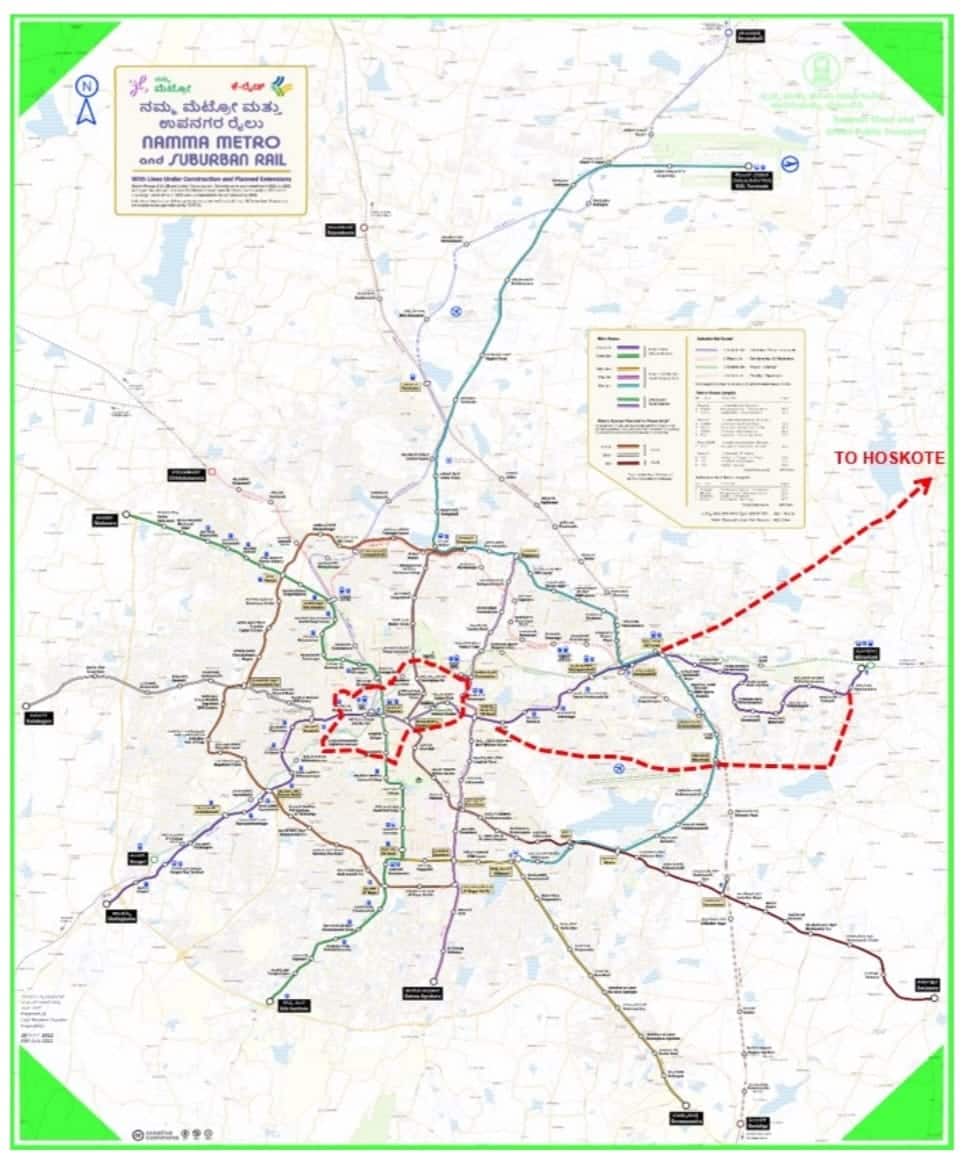 Karnataka govt panel proposes three new Metro corridors in Bengaluru