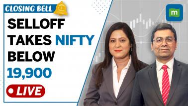 LIVE: Nifty dips below 19,900 as selloff erodes Rs 3 lakh crore in m-cap | HDFC Bank & Bluestar in focus | Closing Bell