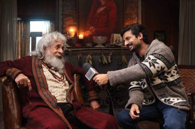 Priyanshu Painyuli and Naseeruddin Shah in a still from 'Charlie Chopra & The Mystery of Solang Valley'. 