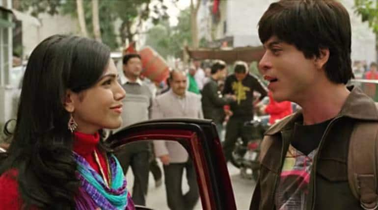 SRK with Shriya Pilgaonkar in Fan.