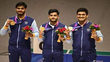 India's 655-member contingent in the Asian Games 2022 has been already putting up a spectacular show, kicking off on a winning note right from Day 1. Till now, India have clinched seven medals, signalling a bullish run ahead in the games which conclude on October 10. On September 25, Indian shooters Divyansh Singh Panwar, Aishwary Pratap Singh Tomar and Rudrankksh Patil srcipted history as the troika smashed a world record in the men's 10m Air Rifle team event, by claiming the nation's first gold in the 19th edition of the games.