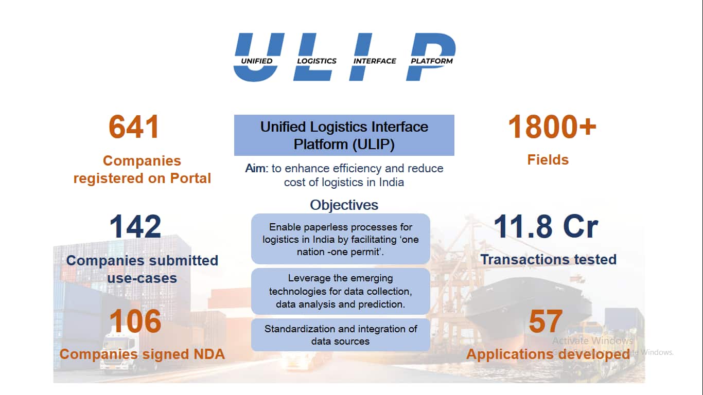 Unified Logistics Interface Platform (ULIP) Platform 2