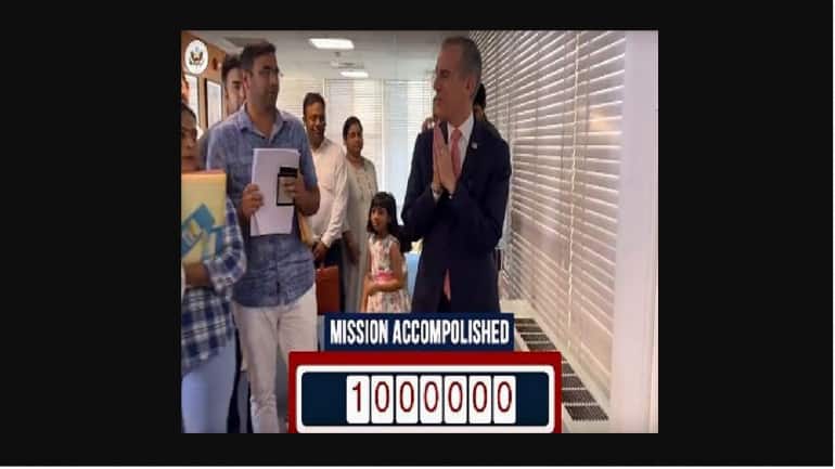 US Embassy in India surpasses goal of processing one million non-immigrant visas - Vimarsana News