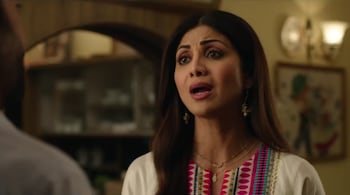 Shilpa Shetty plays Sukhee, a benevolent if spirited housewife in the fictional Punjabi town of Anandkot. (Screen grab/ Sukhee trailer)