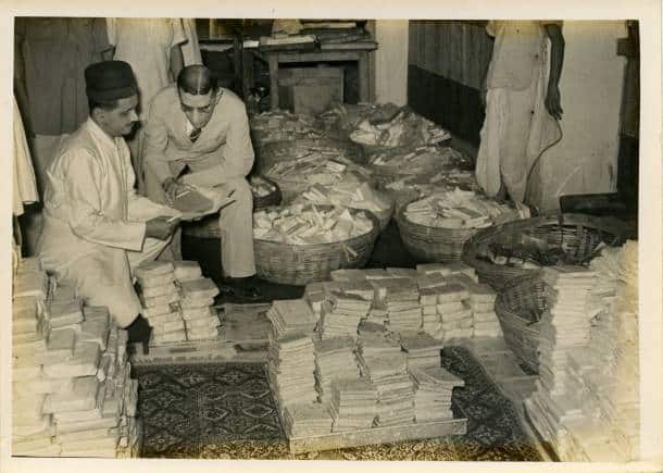 Taking stock of the mithai at the old Parsi Dairy Farm.