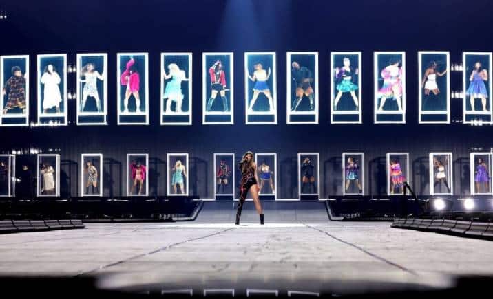 Taylor Swift's Eras Tour is over three-hours long and has a 44-song set.