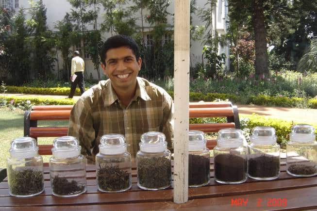 Nilgiri teas tasting session at the family-owned Tranquilitea in Coonoor. (Photo: Bindu Gopal Rao)